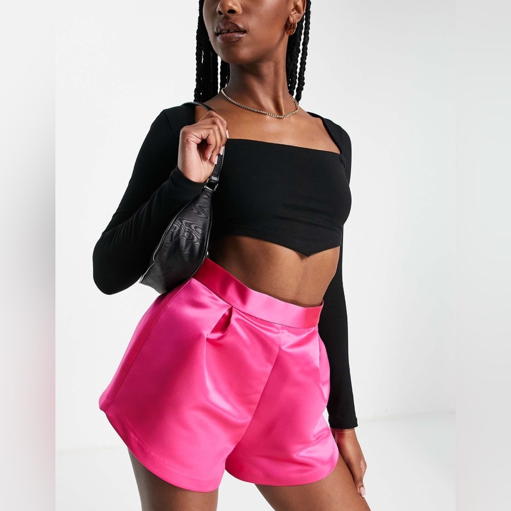 NWT ASOS Design satin shorts